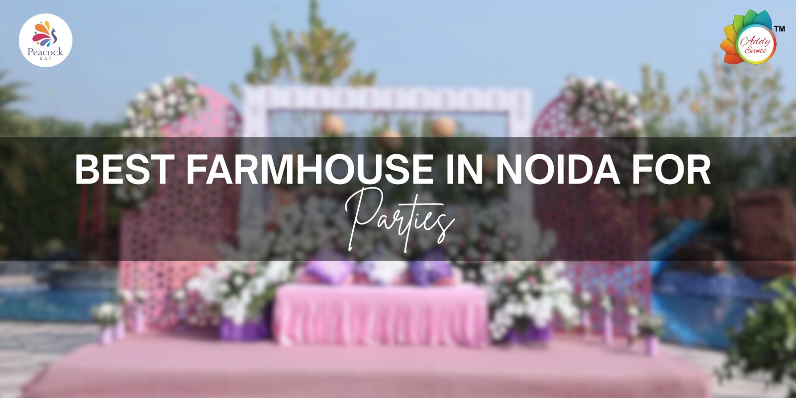 Best Farmhouse in Noida for Party