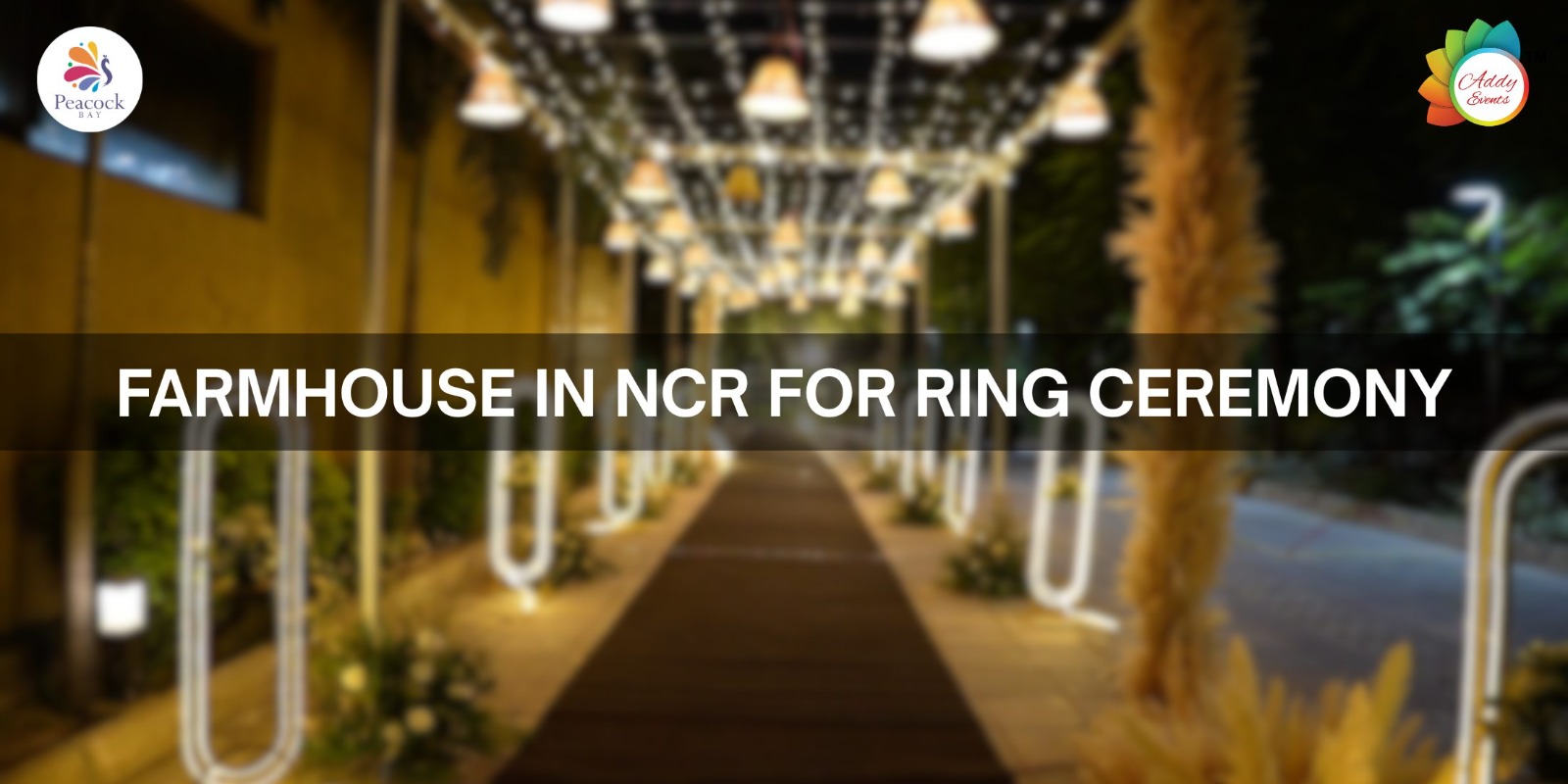 Farmhouse in NCR For Ring Ceremony