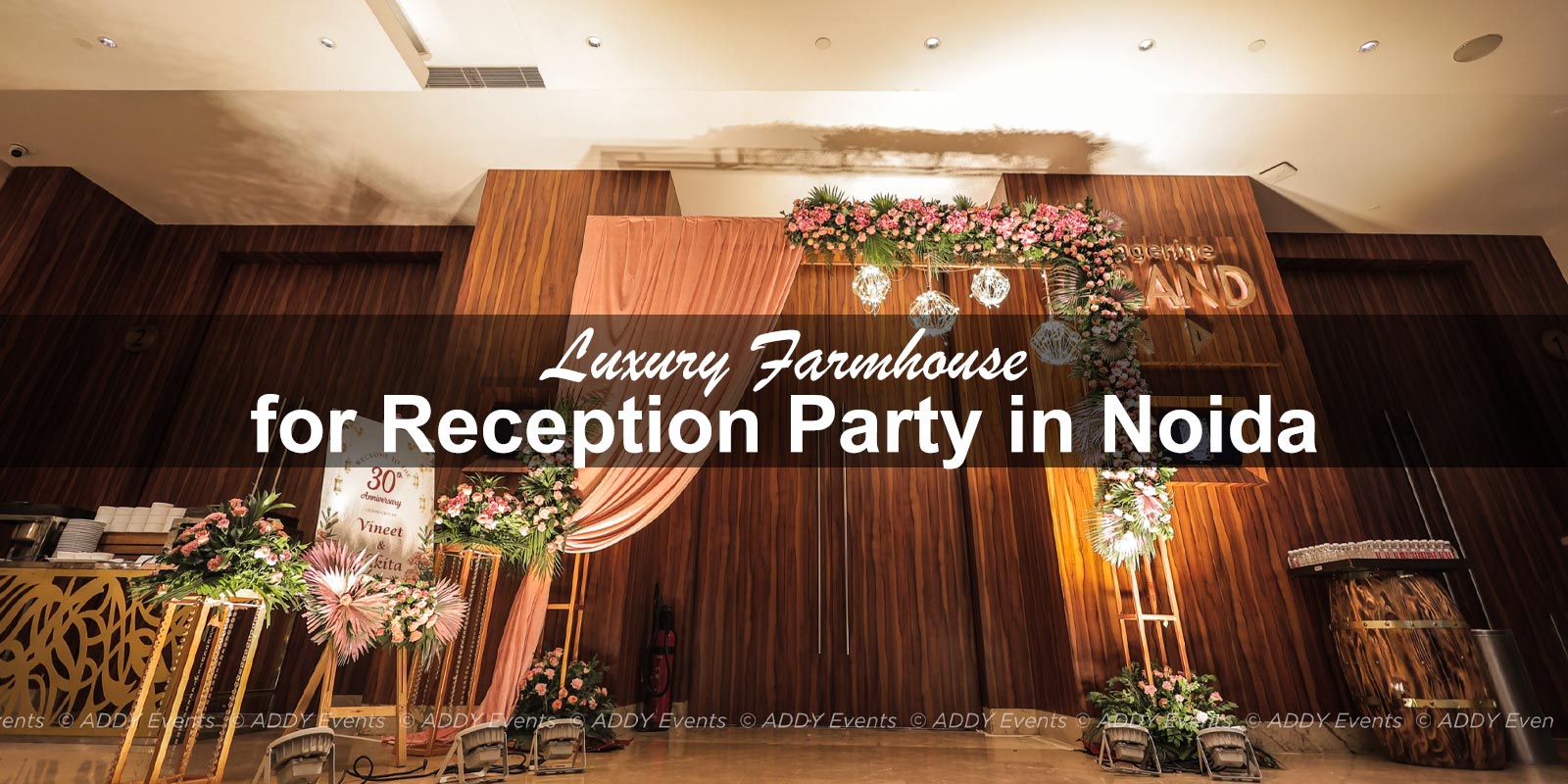 Luxury Farmhouse for Reception Party in Noida
